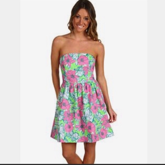 Lilly Pulitzer Lottie Dress 10 EUC